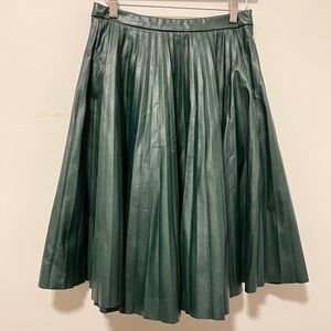 Dark green skirt